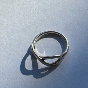 Tiffany infinity silver ring